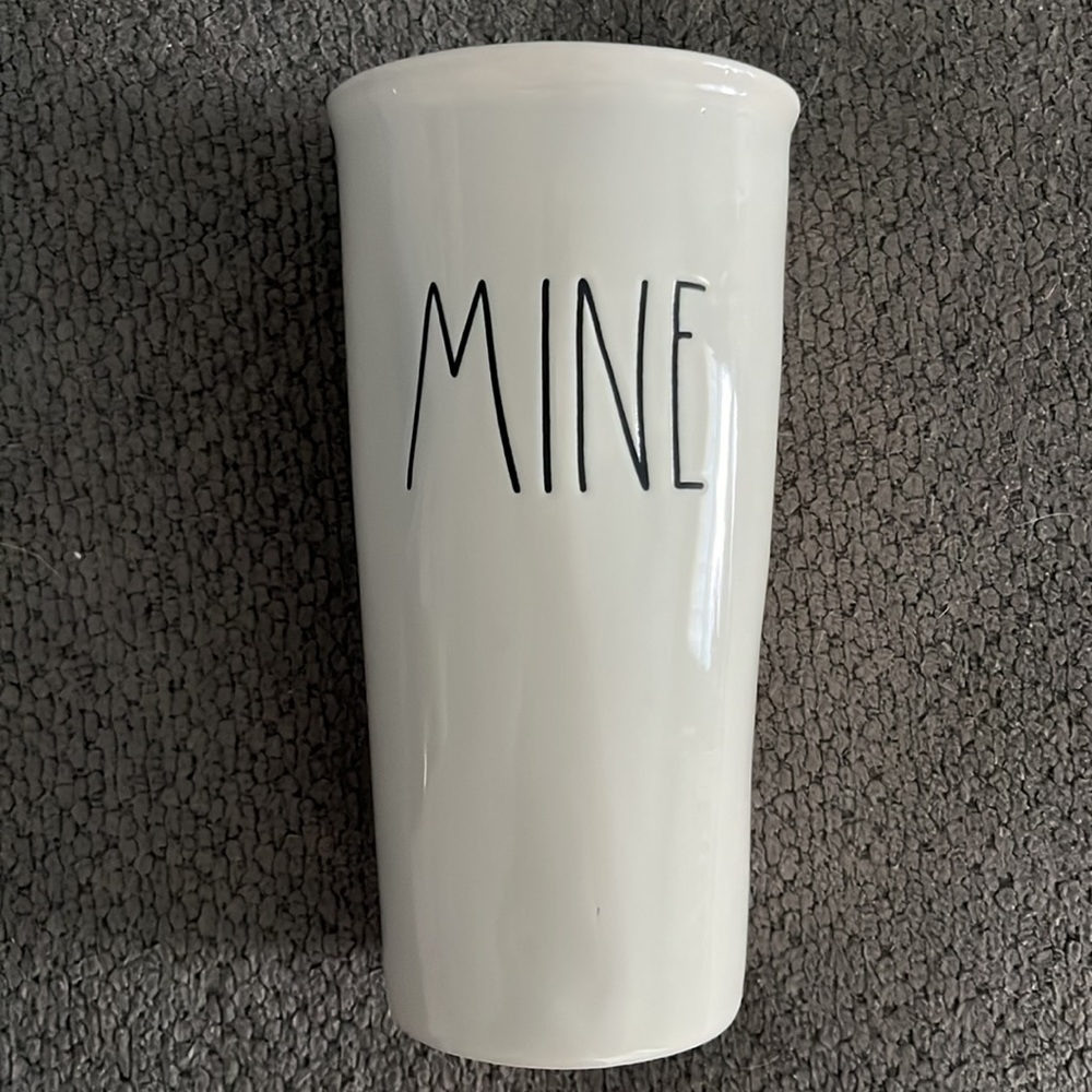 Rae Dunn “Mine” Travel, To Go Tumbler